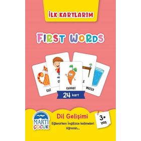 Martı Çocuk Yayınları - First Words - İlk Kartlarım