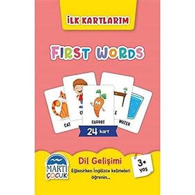 Martı Çocuk Yayınları - First Words - İlk Kartlarım