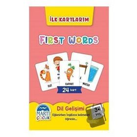 Martı Çocuk Yayınları - First Words - İlk Kartlarım