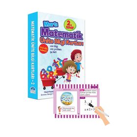 Martı Matematik Ünite Bilgi Kartları 2.Sınıf - Martı Yayınları
