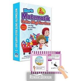 Martı Matematik Ünite Bilgi Kartları 2.Sınıf - Martı Yayınları