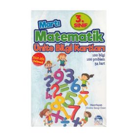 Martı Matematik Ünite Bilgi Kartları 3.Sınıf - Martı Yayınları