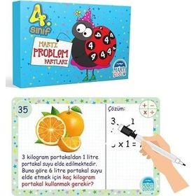 Martı Problem Kartları 4. Sınıf - Martı Yayınları