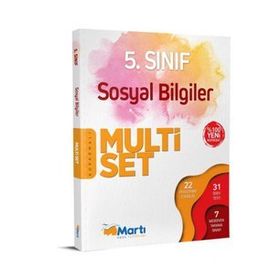Martı Yayınları - 5. Sınıf Sosyal Bilgiler Multitest