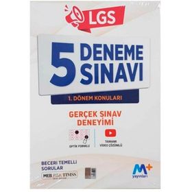 Martı Yayınları 8. Sınıf LGS 1. Dönem 5 Deneme Sınavı