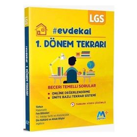 Martı Yayınları 8. Sınıf LGS 1. Dönem Soru Bankası