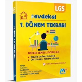 Martı Yayınları 8. Sınıf LGS 1. Dönem Soru Bankası