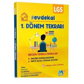 Martı Yayınları 8. Sınıf LGS 1. Dönem Soru Bankası