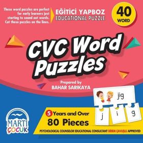 Martı Yayınları Cvc Word Puzzles - Eğitici Yapboz