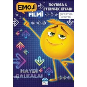 Martı Yayınları Emoji Filmi - Boyama Etkinlik Kitabı