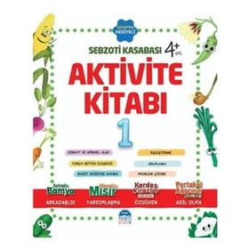 Martı Yayınları Martı Çocuk Yayınları Sebzoti Kasabası Aktivite Kitabı 1
