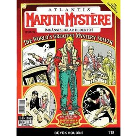 MARTIN MYSTERE İMKANSIZLAR DEDEKTIFI SAYI: 118 BÜYÜK HOUDINI - ALFREDO CASTELLI