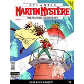 Martin Mystere İmkansızlar Dedektifi Sayı: 119 Cape Rock Dehşeti - Stefano Vietti