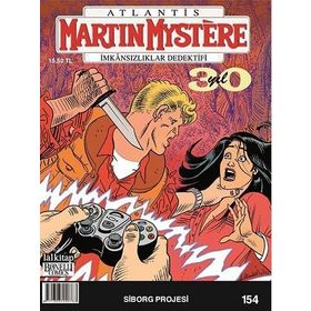 Martin Mystere Sayı 154 Siborg Projesi - Paolo Morales