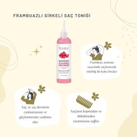 Maru 400 ml Frambuazlı Sirke Saç Toniği