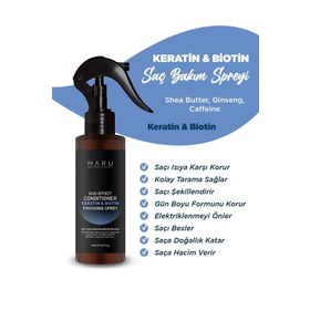 Maru Keratin Biotin Isı Koruyucu 150 ml Saç Bakım Spreyi