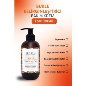 Maru Kıvırcık ve Dalgalı Saçlar Boucle Bukle Belirginleştirici 250 ml Bakım Kremi