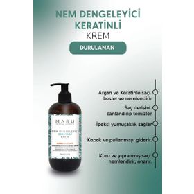 Maru Onarıcı Nem Veren Durulanan Argan ve Keratin 250 ml Saç Bakım Kremi