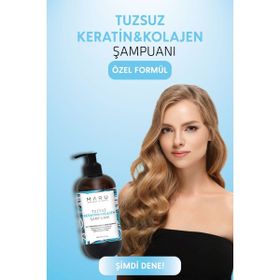 Maru Tuzsuz Keratin ve Kolajen 250 ml Bağ Onarıcı Bakım Şampuan