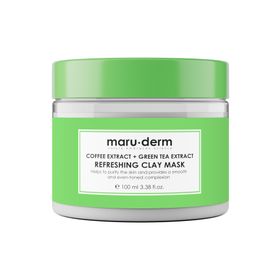 Maruderm 100 ml Kahve Özü Yeşil Çay Özü Tazelyici Kil Maskesi