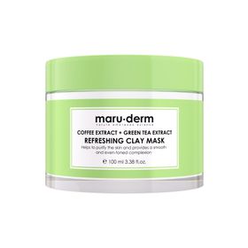 Maruderm 100 ml Kahve Özü Yeşil Çay Özü Tazelyici Kil Maskesi