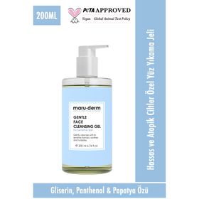 Maruderm 200 ml Hassas ve Atopik Ciltler İçin Yüz Yıkama Jeli