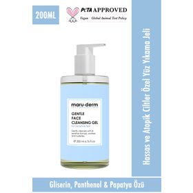 Maruderm 200 ml Hassas ve Atopik Ciltler İçin Yüz Yıkama Jeli