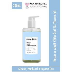 Maruderm 200 ml Hassas ve Atopik Ciltler İçin Yüz Yıkama Jeli