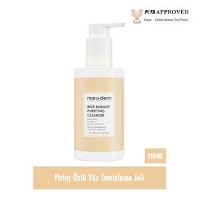 Maruderm 200 ml Pirinç Özlü Aydınlatıcı Yüz Temizleme Jeli