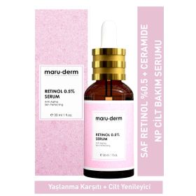 Maruderm 30 ml %0.5 Retinol Kırışıklık Karşıtı Serum