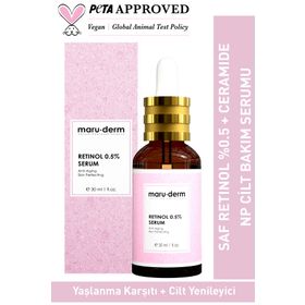 Maruderm 30 ml %0.5 Retinol Kırışıklık Karşıtı Serum