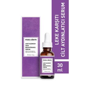 Maruderm 30 ml Leke Karşıtı ve Beyazlatıcı Cilt Bakım Serumu