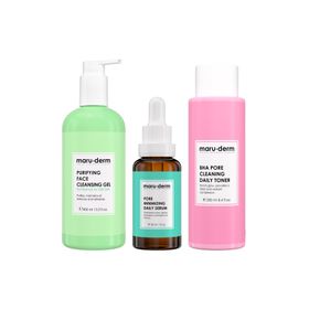 Maruderm 400 ml Gözenek Sıkılaştırıcı Jel + 250 ml Tonik + 30 ml Serum Cilt Bakım Seti