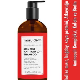 Maruderm 400 ml Saç Dökülme Karşıtı Bakım Şampuanı