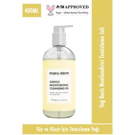 Maruderm 400 ml Yüz ve Vücut İçin Temizleme Yağı