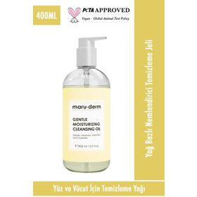 Maruderm 400 ml Yüz ve Vücut İçin Temizleme Yağı