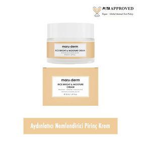 Maruderm 50 ml Pirinç Özlü Aydınlatıcı ve Nemlendirici Krem