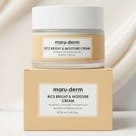 Maruderm 50 ml Pirinç Özlü Aydınlatıcı ve Nemlendirici Krem