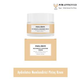 Maruderm 50 ml Pirinç Özlü Aydınlatıcı ve Nemlendirici Krem