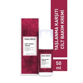 Maruderm Anti Age Kırışıklık Karşıtı 50 ml Cilt Bakım Kremi
