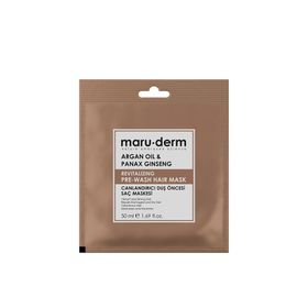 Maruderm Argan Yağı ve Panax Ginseng İçeren Canlandırıcı 50 ml Saç Maskesi