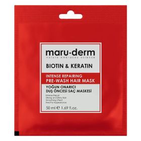 Maruderm Biotin And Keratin Intense Repairing Duş Öncesi 50 ml Saç Maskesi