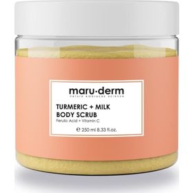 Maruderm Body Scrub 250 ml Zerdeçal Süt C Vitamini Ferulik Asit Vücut Peelingi