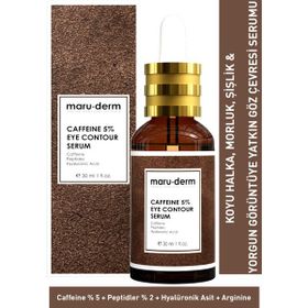 Maruderm Caffeine %5+Peptides+Hyalüronik Asit 30 ml Göz Çevresi Serumu