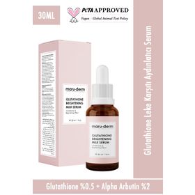 Maruderm Glutatyon 30 ml Beyazlatıcı Leke Karşıtı Milk Serum