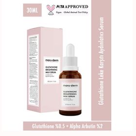 Maruderm Glutatyon Aydınlatıcı 30 ml Yüz Bakım Süt Serumu