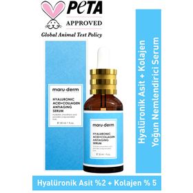 Maruderm Hyaluronik Asit 30 ml Yüz Bakım Serumu