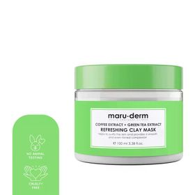 Maruderm Kahve ve Yeşil Çay Özlü Tazeleyici 100 ml Kil Maskesi