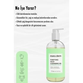 Maruderm Karma ve Yağlı Ciltlere Özel Salisilik Asit 400 ml Yüz Yıkama Jeli
