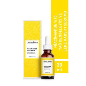Maruderm Niacinamide %10+Hyalüronik Asit+Panthenol 30 ml Cilt Bakım Serumu